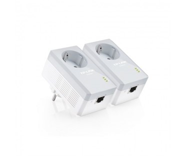 TP-LINK TL-PA4010P KIT POWERLINE ADAPTER WITH AC PASS 600MBPS