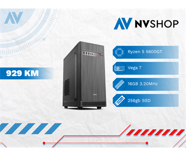 DESKTOP PC RYZEN 5 5600GT/A520/16GB/256SSD/500W/M325