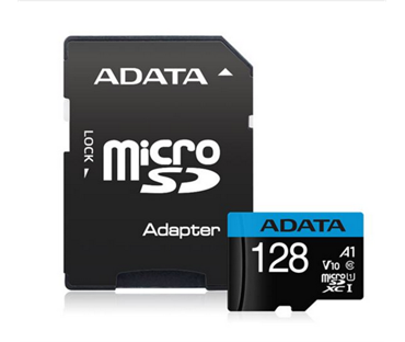 MEM SD MICRO 128GB HC CLASS 10 + AD,