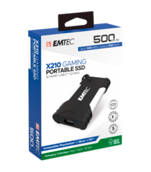 EMTEC X210G PORTABLE SSD 500GB USB-C 3.2 GEN2