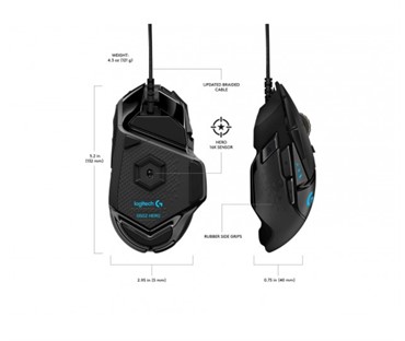 MOUSE LOGITECH G502 HERO,GAMING MOUSE