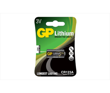 GP BATERIJE CR123A-U1 LITHIUM PHOTO