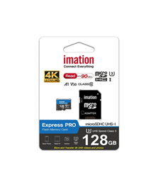 IMATION MICROSD 128GB U1 CLASS10 + ADAPTER