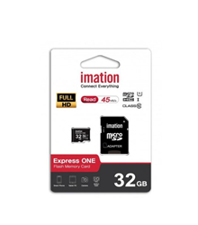 IMATION MICROSD 32GB U1 CLASS10 + ADAPTER