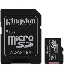 KINGSTON 256GB MICROSDXC CANVAS SELECT PLUS 100R A1
