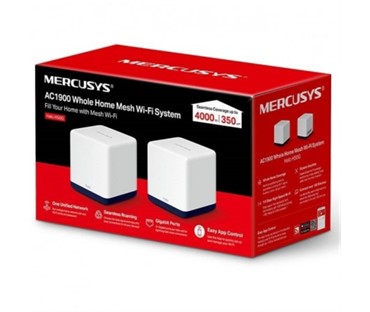 MERCUSYS HALO (2-PACK) AC1900 WHOLE HOME MESH WI-FI SYSTEM