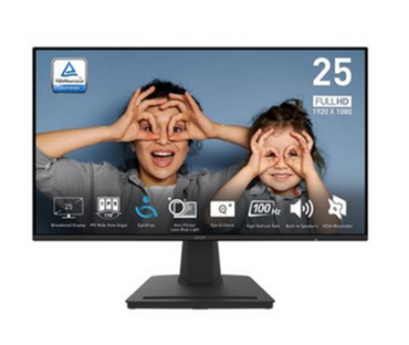 MONITOR 25 MSI PRO MP252 FHD IPS 100HZ