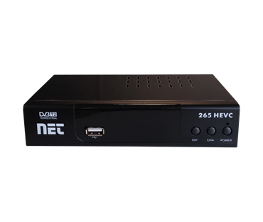 PRIJEMNIK ZEMALJSKI DVB-T2 H.265 HEVC,DISPLAY,SCART HDMI NET 265