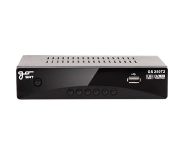 GOSAT GS 250T2 PRIJEMNIK ZEMALJSKI DVB-T2 FULLHD H.265 HDMI SCAR