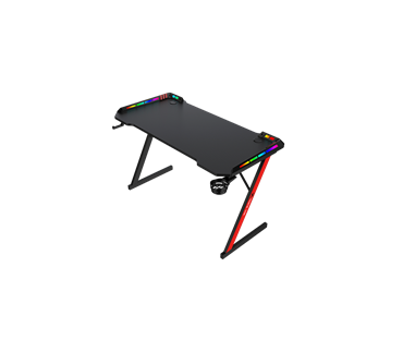 STOL X-TRIKE ME DK-05 GAMING, CRNI S RGB SVJETLIMA